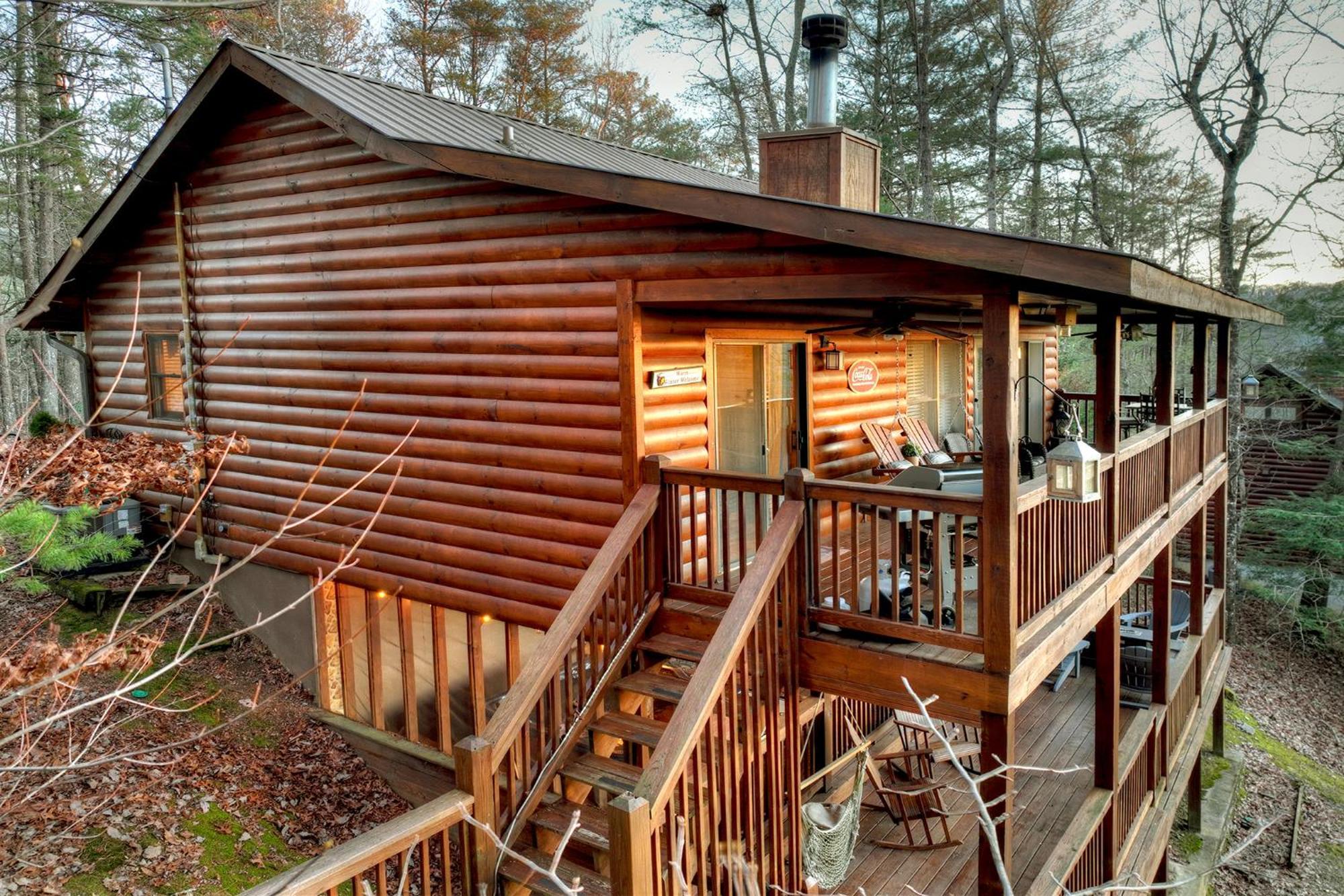 Villa Talking Leaves Hot Tub Firepit And Comfy King Beds Ellijay Exterior foto